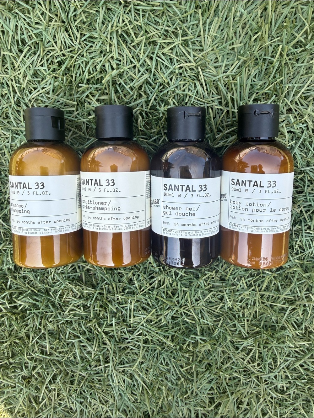 ✨ Le Labo Santal 33 Unisex Travel Size (90ml) Bundle of 4